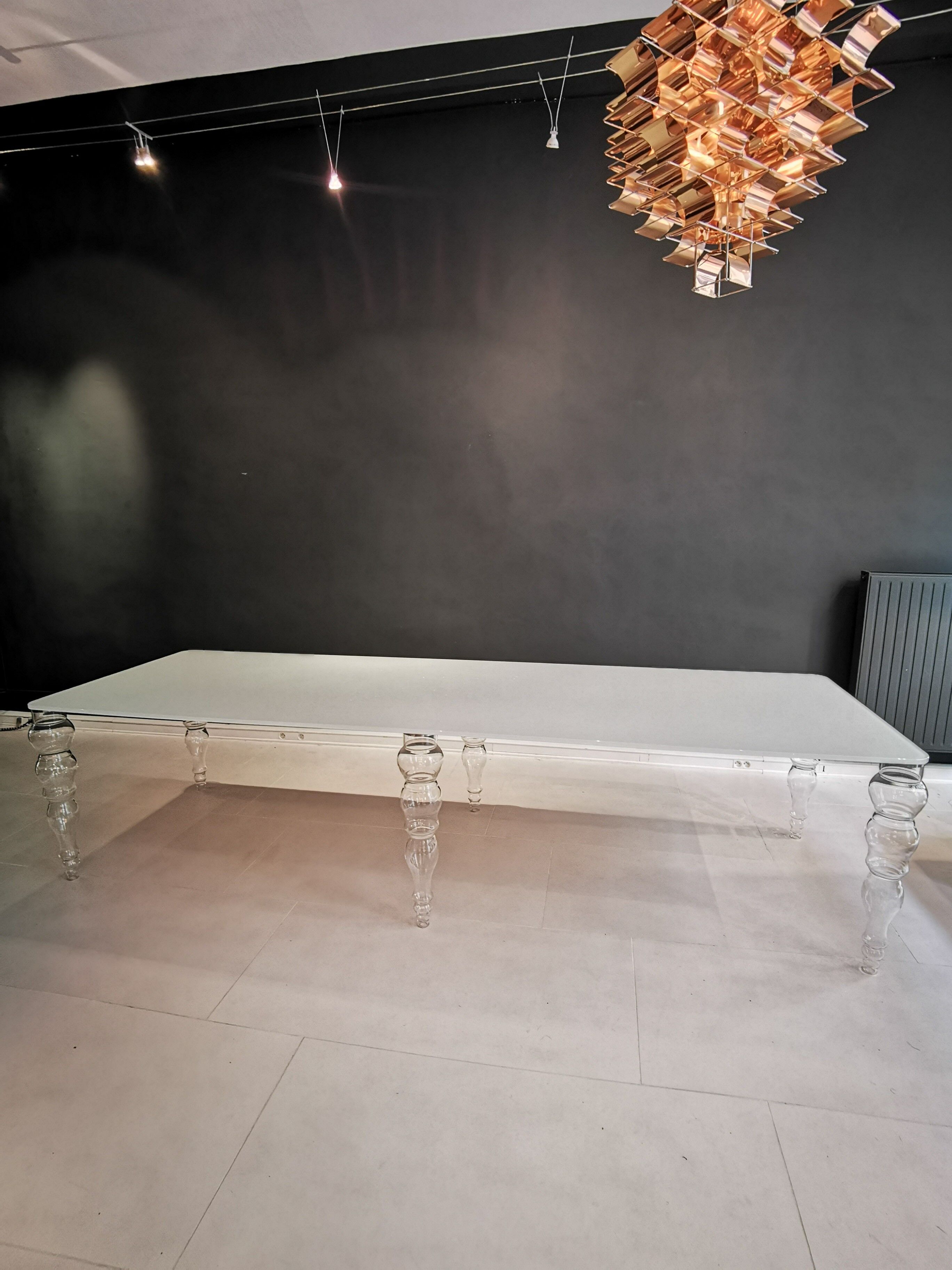 Table to eat Pierro Lissoni for Glassitalia