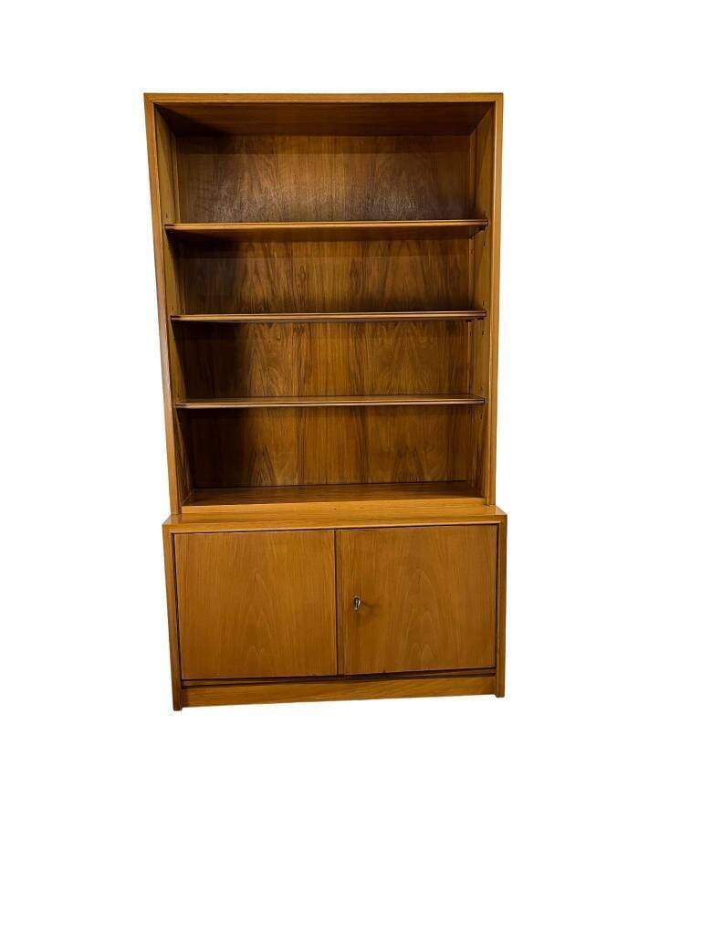 Vintage wooden library/display cabinet