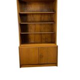 Vintage wooden library/display cabinet