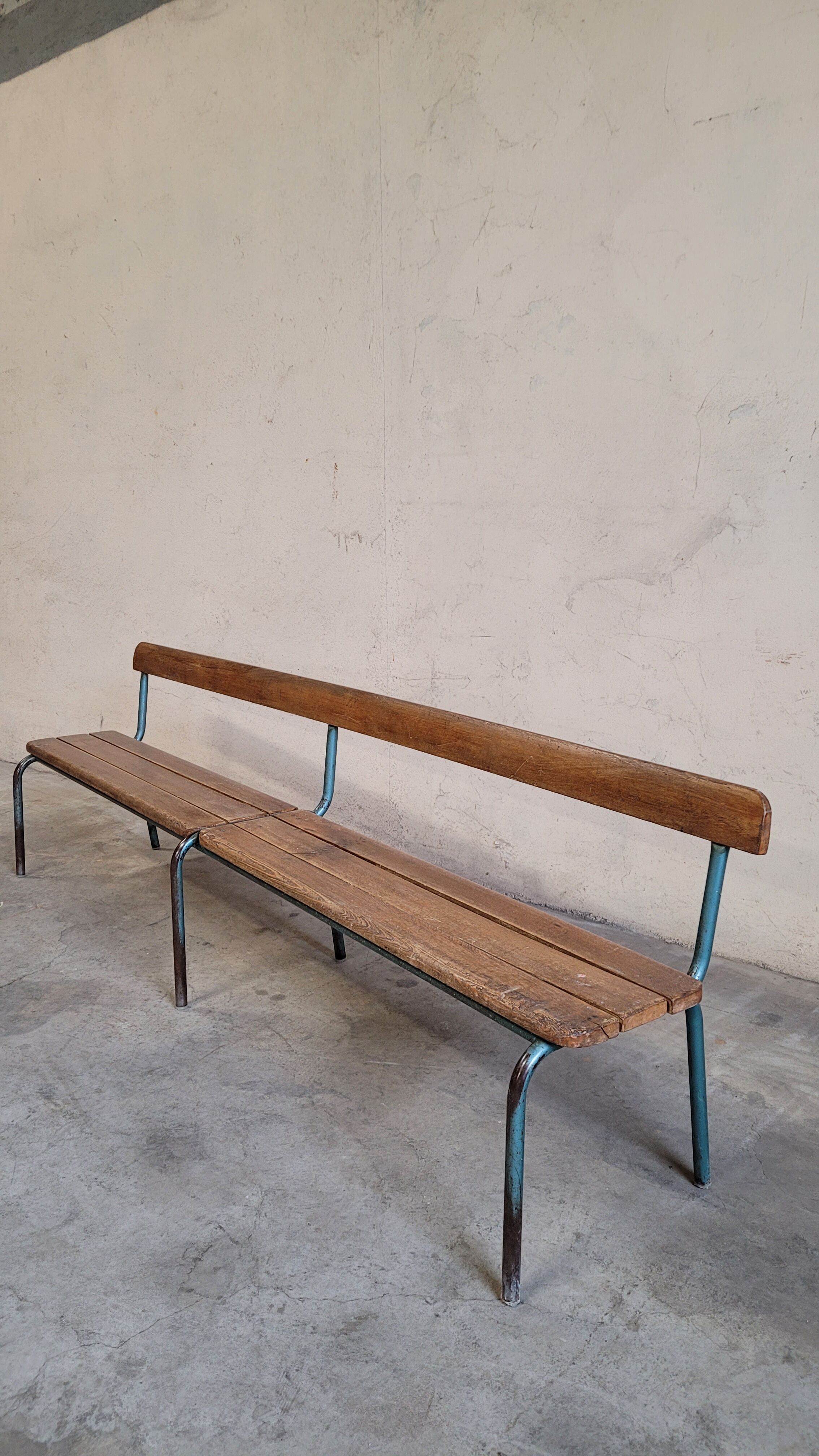 Kindergarten bench for children manufactured 1950