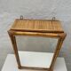 Vintage rattan hanging furniture
