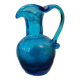 Vase de Murano en verre craquelé