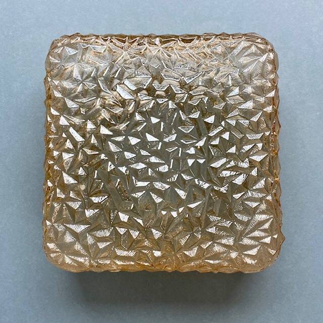 Eickler amber glass ceiling light