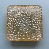 Eickler amber glass ceiling light