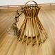 Vintage rattan pendant light