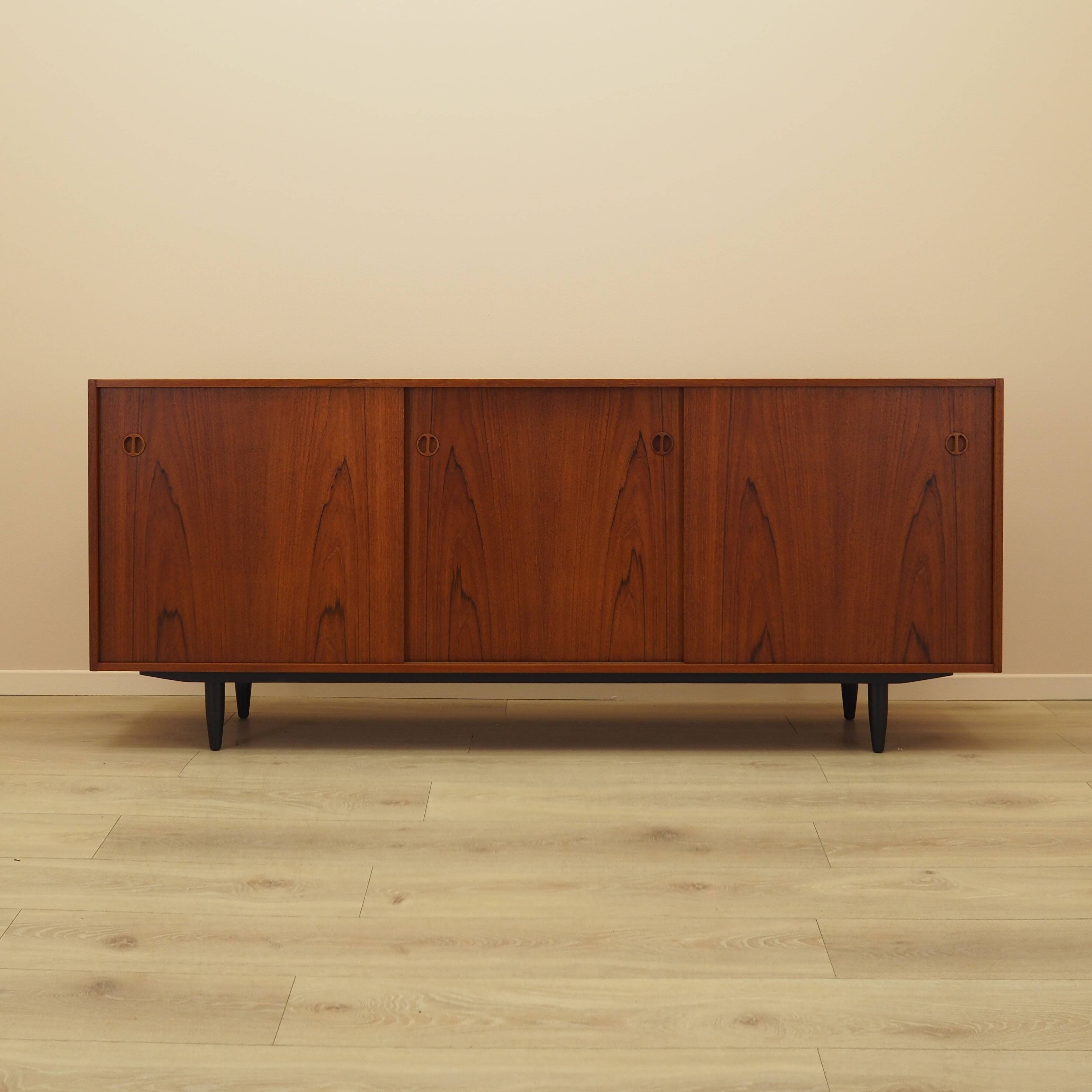 Teak sideboard, Danish design, 1970s, production: Denmark