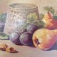 Still life on signed panel