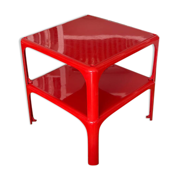2 stackable tables Demetrio 45 by Vico Magistretti for Artemide