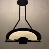 Architectural Italian Black & White Light Pendant