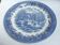 Round plate by Churchill in English porcelain.