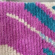 Handmade natural Berber rug 2.5x1.5 m