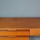 Vintage Avalon Mid Century Teak Desk / Dressing Table. Delivery. Modern / D