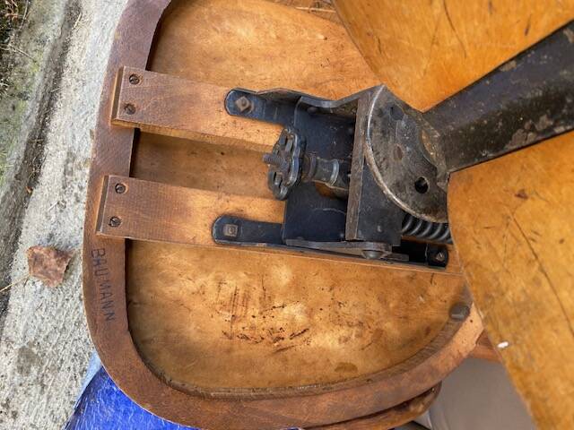 Wooden office chair