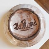 Ceramic ashtray signed JG Picard