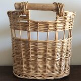 Vintage bakery pan shelf