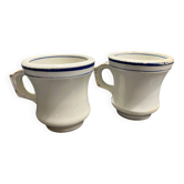 Pair of burning cups from the 19th century.