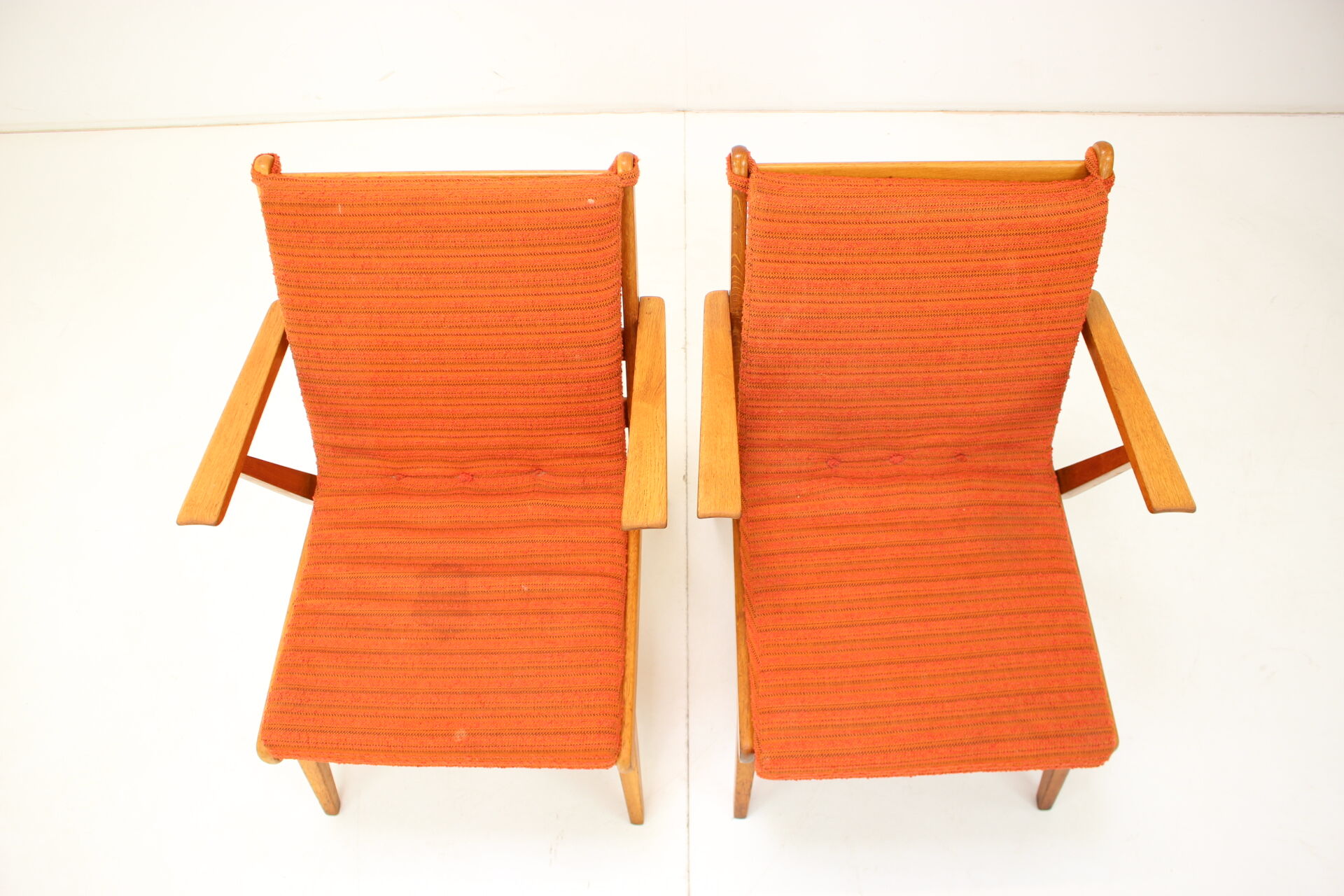 1960s Pair of Armchairs, Czechoslovakia
