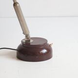 Metal Desk Lamp With Ring Light by Hala, the Netherlands 1950S