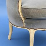 Louis XV-style shepherdess chair