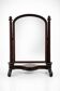 Psyche mirror in mahogany