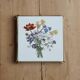 Vintage Villeroy & Boch trivet – Floral earthenware tile