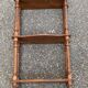 19th-century Napoleon III turned wooden wall shelf, 64cm.
