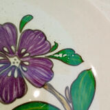 Serving dish flower pattern