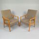 Pair of Mid Century Armchairs, Czechoslovakia 1970's