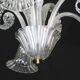 Amazing Art Decò Murano Glass Chandelier 5 Light, 1950
