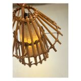 Rattan pendant light