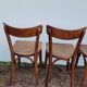Series of 6 vintage restaurant bistro chairs - 1950s