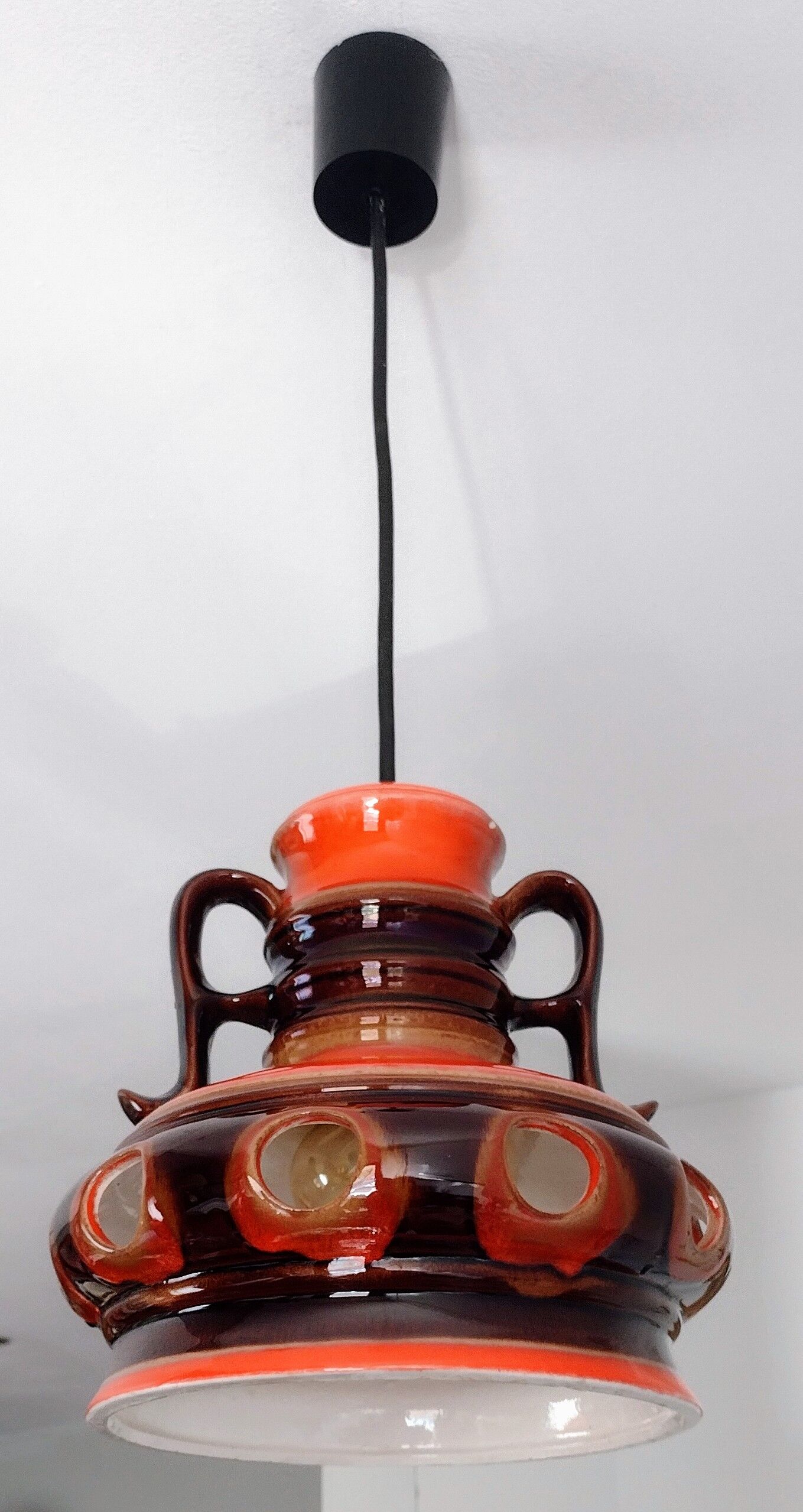 West german vintage fat lava lamp