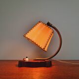 Art Deco bedside lamp in bakelite and cellulose, 1920s-30s