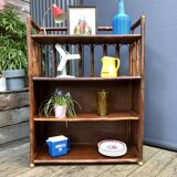 Rattan shelf