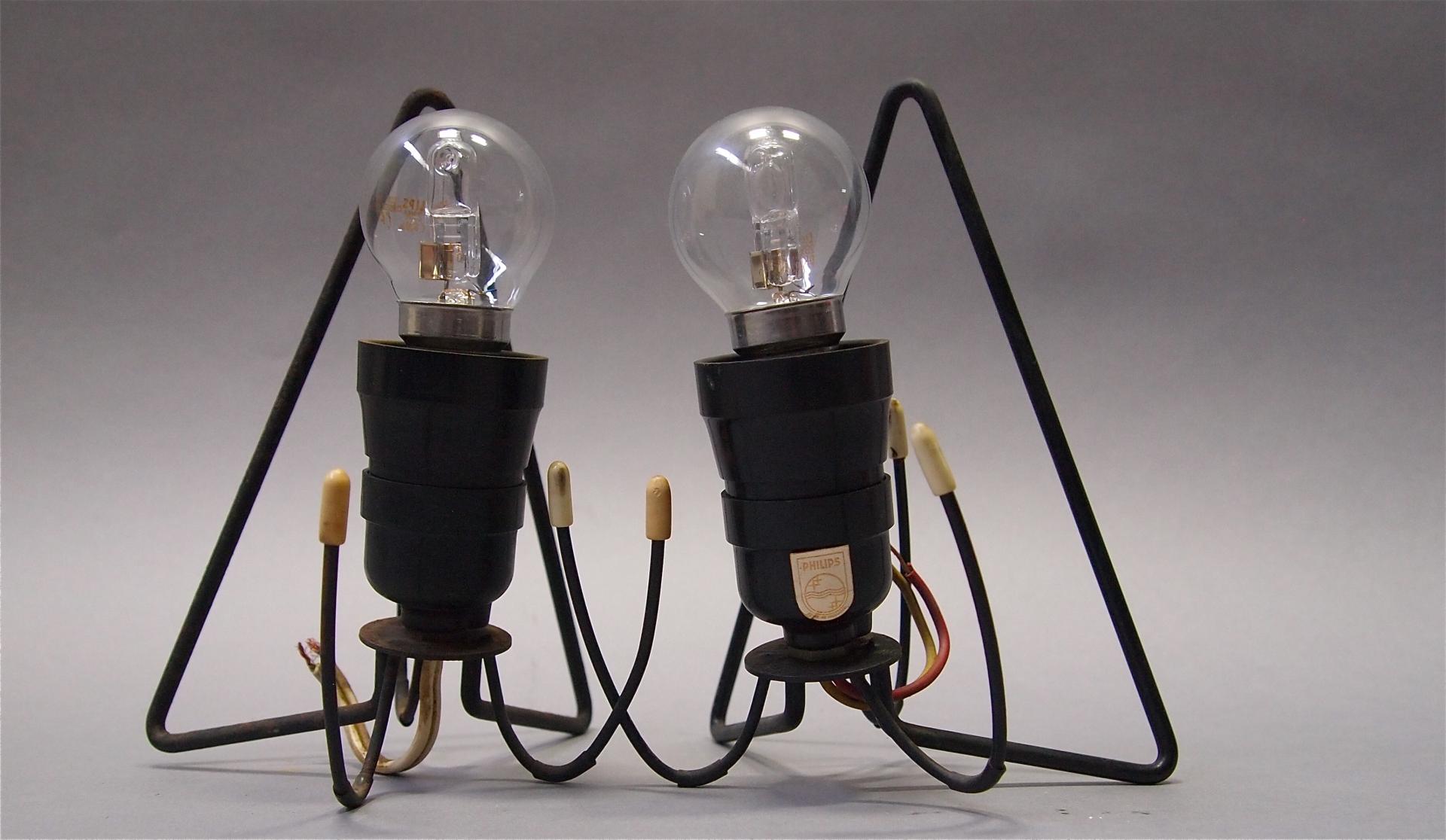 Set of 2 wall sconces _closes of Philips 1950 s