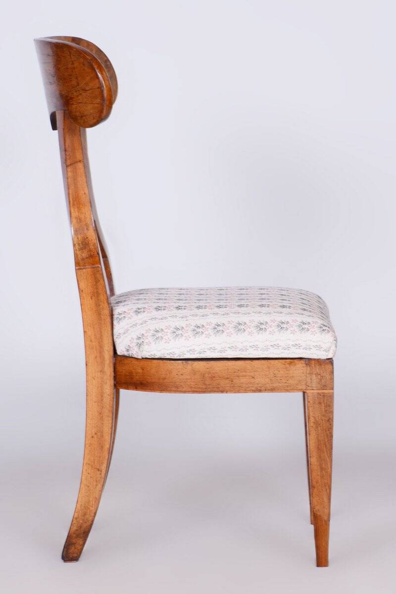 Biedermeier Chair in Beech, Spruce and Walnut, Vienna, Austria, 1820s