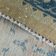 Tapis Persan Vintage Beige Et Bleu à Motifs Floraux, 301x388Cm