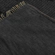 Tapis de couloir vintage gris et noir 2x8, 72x255 cm
