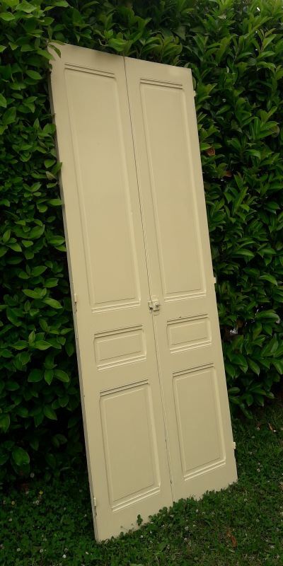 Pair of doors of antique closet