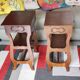 Pair of art deco bedside tables