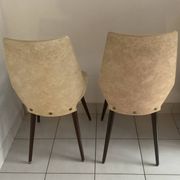 Lot de deux chaises années 60/70