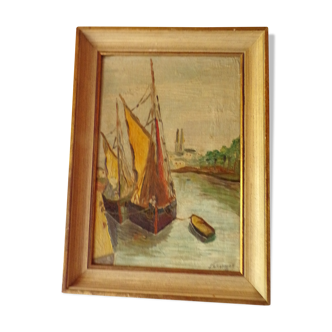 Marine oil on canvas