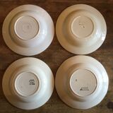 Ancient deep plates, set of 4