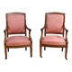 Paire de Fauteuils en Acajou, époque Restauration – Début XIXe