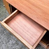 Two renovated vintage bedside tables