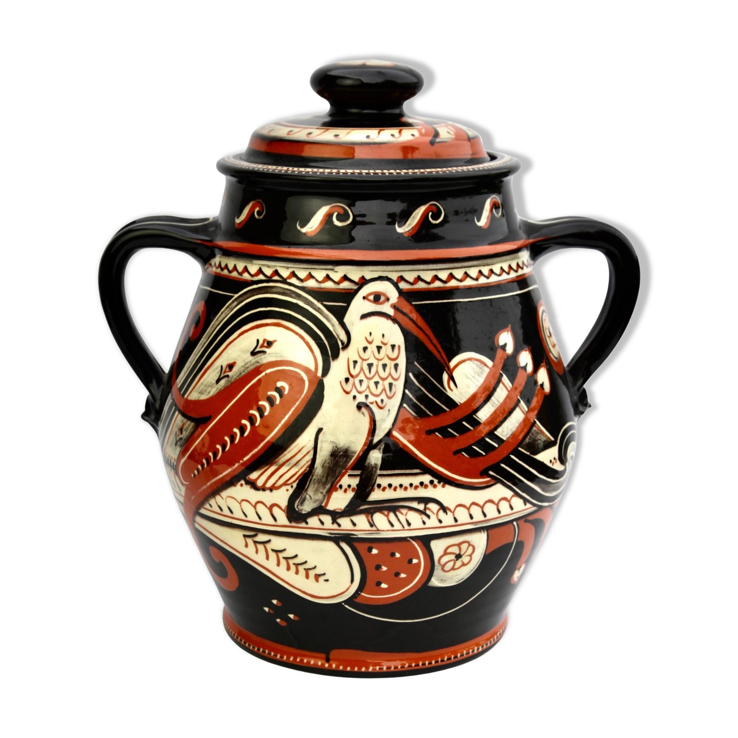 Rumtopf Rum Jar by Hans Schneider for Steffisburg, Switzerland