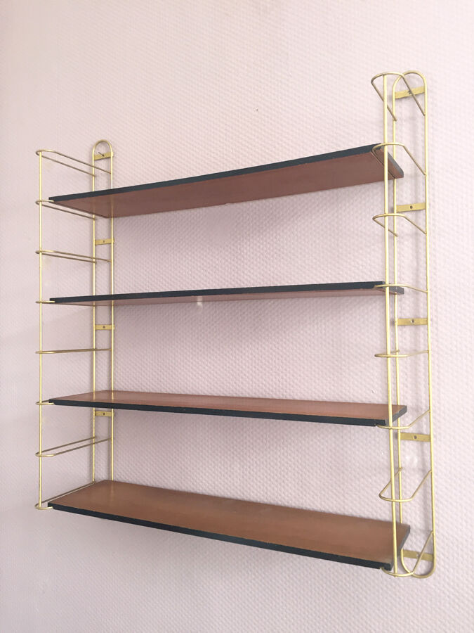 Étagère murale Tomado string vintage, 1960
