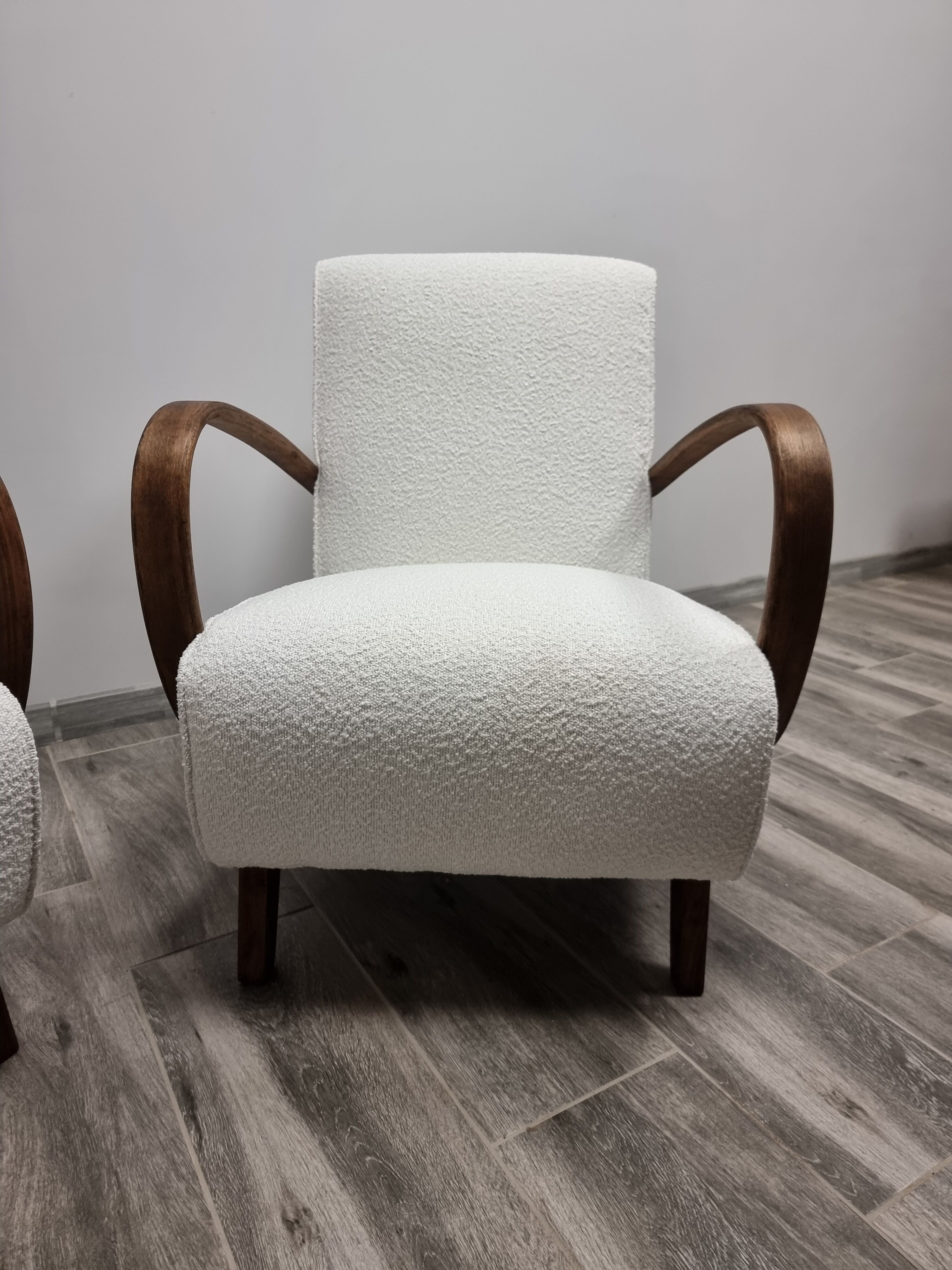 pair of armchairs by Jindrich Halabala