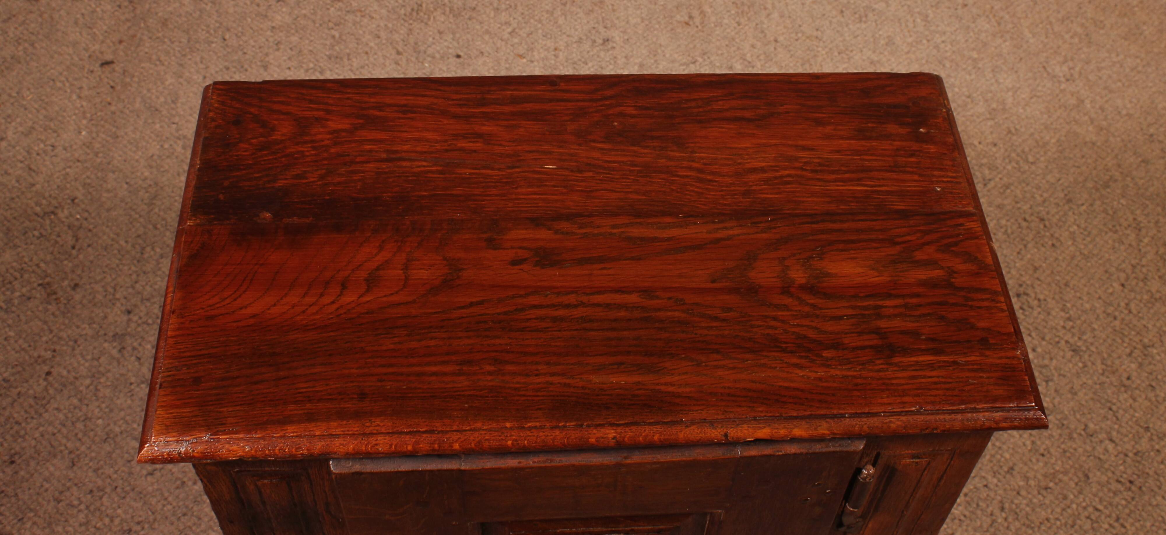 17th Century Oak Beguinage Piece