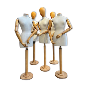 Suite of 5 siegel and stockman mannequins